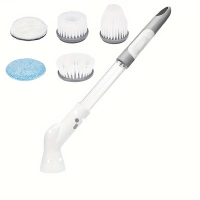 1 Set Electric Spin Scrubber With 2/5/6 Replaceable Brush Head Power