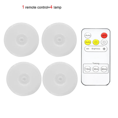 Wireless Remote Control Under Cabinet Kitchen Light USB Rechargeable