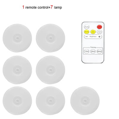 Wireless Remote Control Under Cabinet Kitchen Light USB Rechargeable