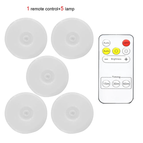 Wireless Remote Control Under Cabinet Kitchen Light USB Rechargeable