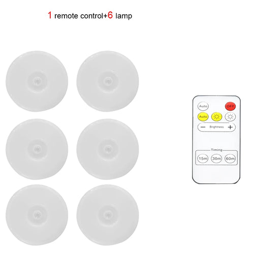 Wireless Remote Control Under Cabinet Kitchen Light USB Rechargeable