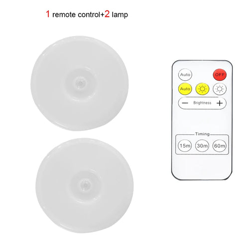 Wireless Remote Control Under Cabinet Kitchen Light USB Rechargeable